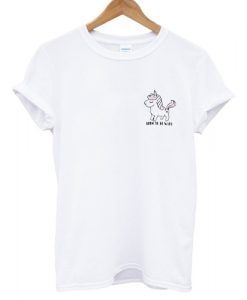 Unicorn Born To Be Wild T shirt