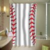 ball baseball shower curtain