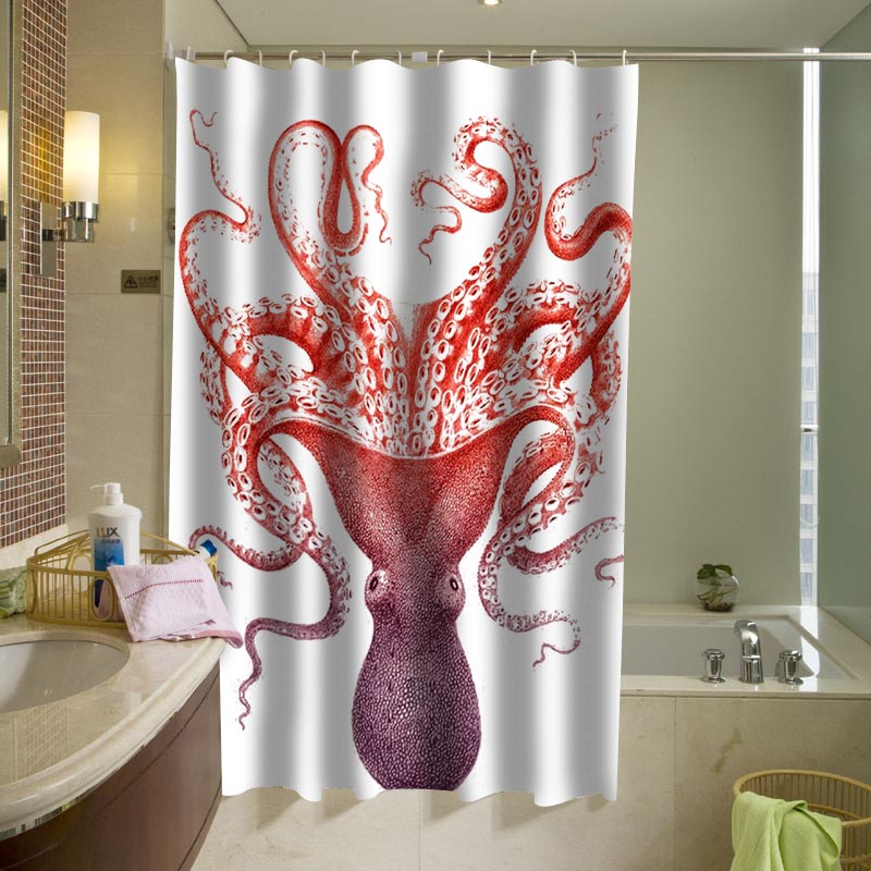 Octopus Shower Curtain Americanteeshop Com Octopus Shower Curtain   Octopus Shower Curtain 