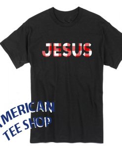 Jesus Plaid T Shirt