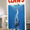 CLAWS Shower Curtain, JAWS, Sloth,