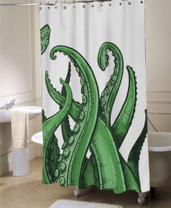 Tentacles Shower Curtain, octopus, going to the beach