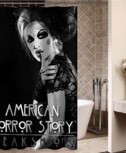 american horror story Custom Shower curtain