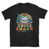 Retro Vintage Uncle Shark TShirt