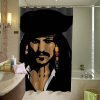 Jack Sparrow pirates of the caribbean shower curtain