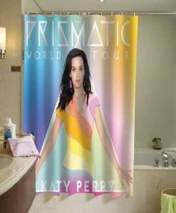 Katy Perry brings The Prismatic World Tour Shower Curtain