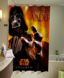 Star Wars Rise Lord Vader Shower Curtains