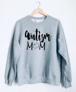 Autism mom autism crewneck sweatshirt