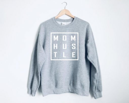Mom Hustle Mama Crewneck Sweatshirt