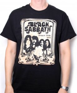 Black Sabbath World Tour 1973 Tshirt
