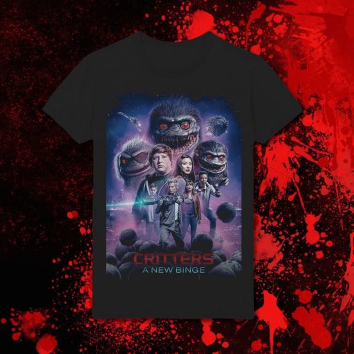 Critters Were Back A New Binge Horror TV Show Bounty Hunters T Shirt