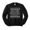 Epstein Christmas Crewneck Sweatshirt