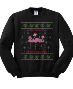Flockin' In A Winter Wonderland Crewneck Sweatshirt