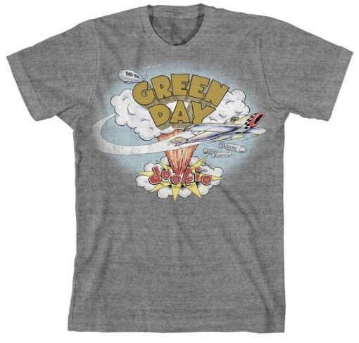Green Day Dookie Album Cover Rock Music Punk T Shirt