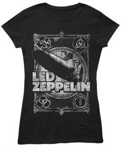 Led Zeppelin Shook Me Jimmy Page Rock T Shirt
