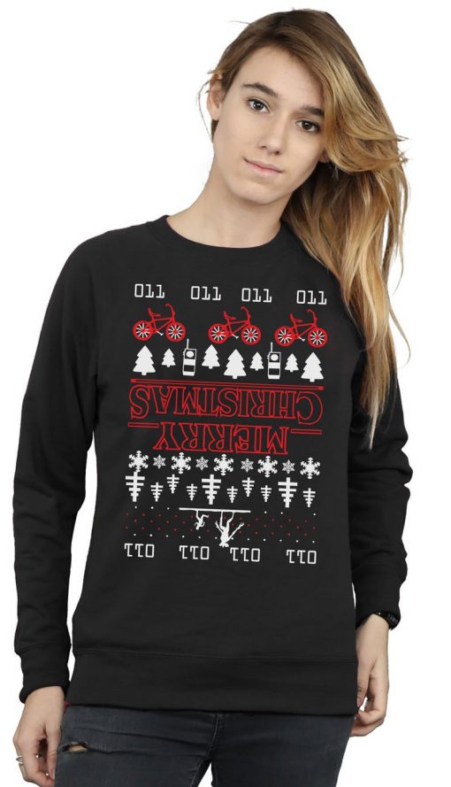 Merry Christmas STRANGER THINGS Sweatshirt