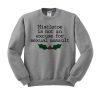 Mistletoe Office Christmas Crewneck Sweatshirt