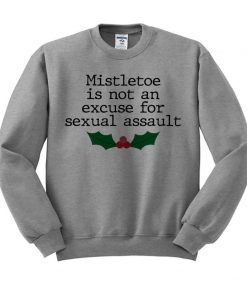 Mistletoe Office Christmas Crewneck Sweatshirt