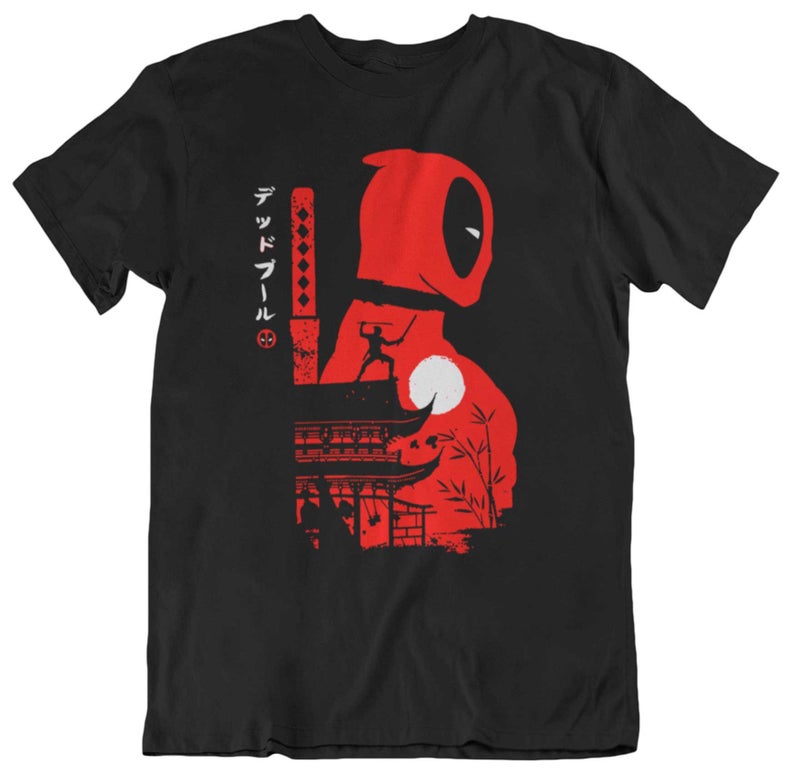 Deadpool Anime Movie T Shirt