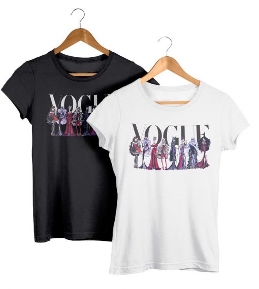 Disney Villains Fashion Vogue T-Shirt