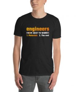 Engineers From Best To Worst Unisex T Shirt