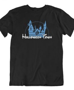 Halloween Town Disney Castle T Shirt