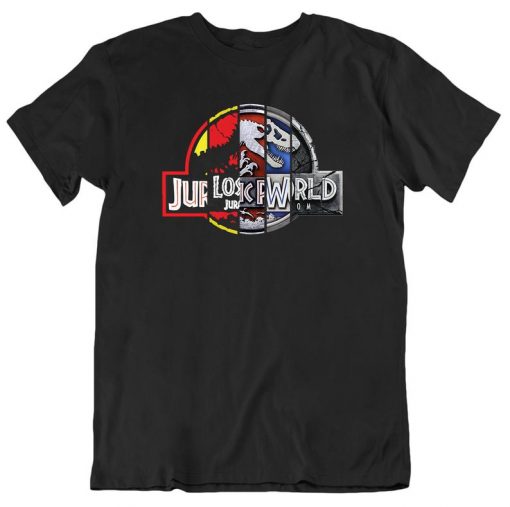 Jurrassic park 25th anniversary dinosaur movie Inspired Design Printed T shirt