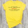 Valar Morghulis Color Tee Game of Thrones T Shirt
