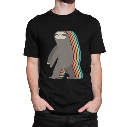 3D Sloth Cool Graphic T-Shirt