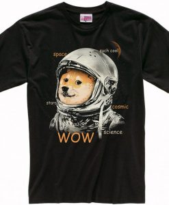Doge Cosmic Wow Funny T-Shirt