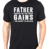 Father Forgive Me For These Gains I'm About To Receive Adults Gym T-Shirt