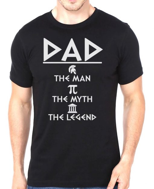 Greek Fathers Day Gift The Man, Myth, Legend T-Shirt
