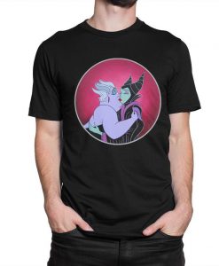 Ursula and Maleficent Kiss Disney T-Shirt