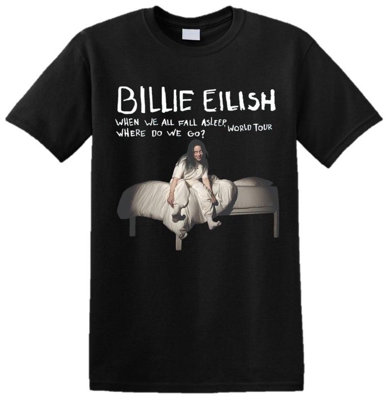 billie eilish world tour shirt