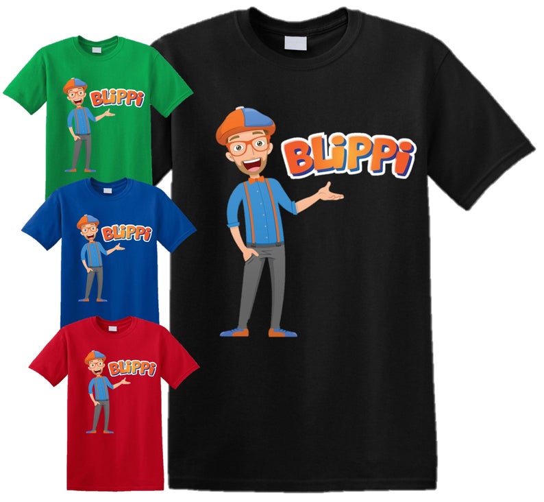 blippi t shirt uk