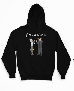 Rick and Archer Drink Wine Friends Rick and Morty Funny Hoodie