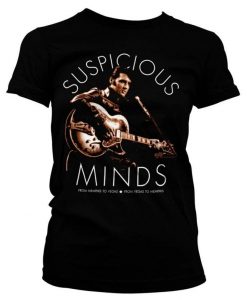 Elvis Suspicious Minds Mens Womens T-Shirt