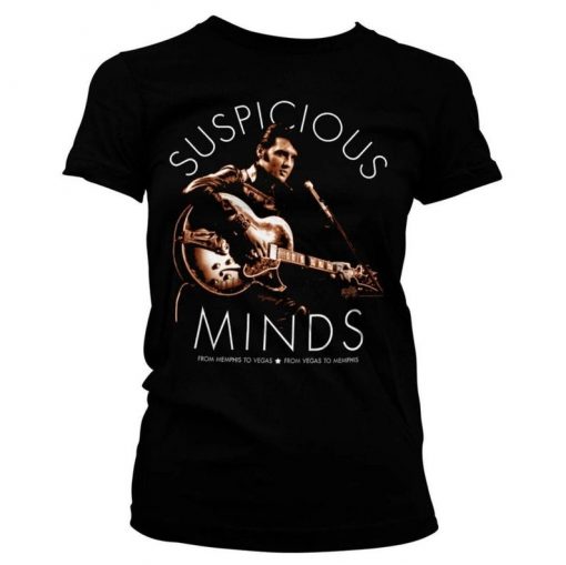 Elvis Suspicious Minds Mens Womens T-Shirt