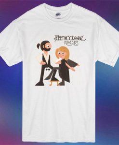 Fleetwood Mac Rumours Rock Band Legend Album T Shirt