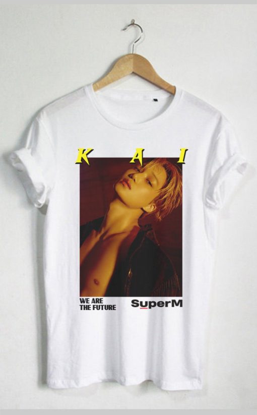 KAI SUPER M Kpop Boy Group Unisex Men Women T Shirt