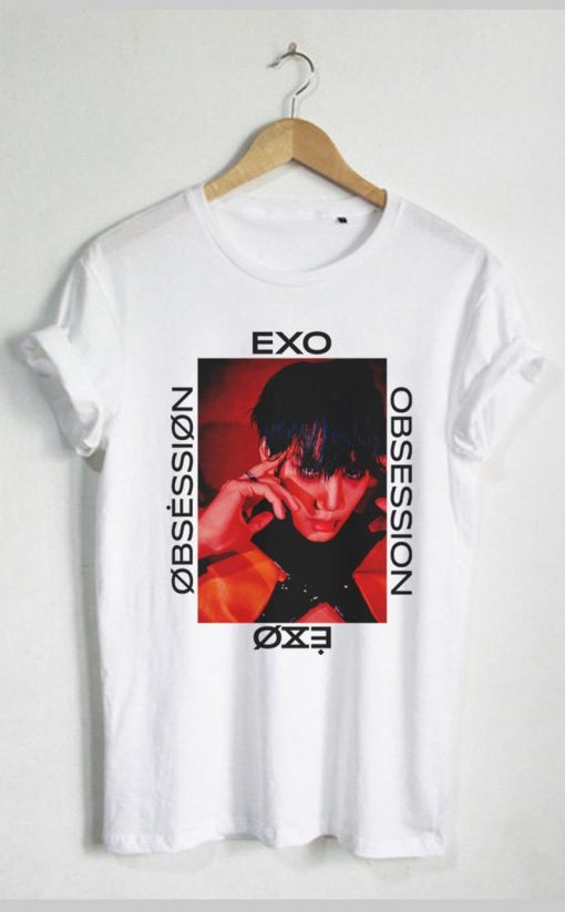 Kai EXO OBSESSION Boyband Boygroup Kpop T Shirt