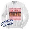 Red Velvet Christmas KPOP Pattern Unisex Men Women Sweatshirt