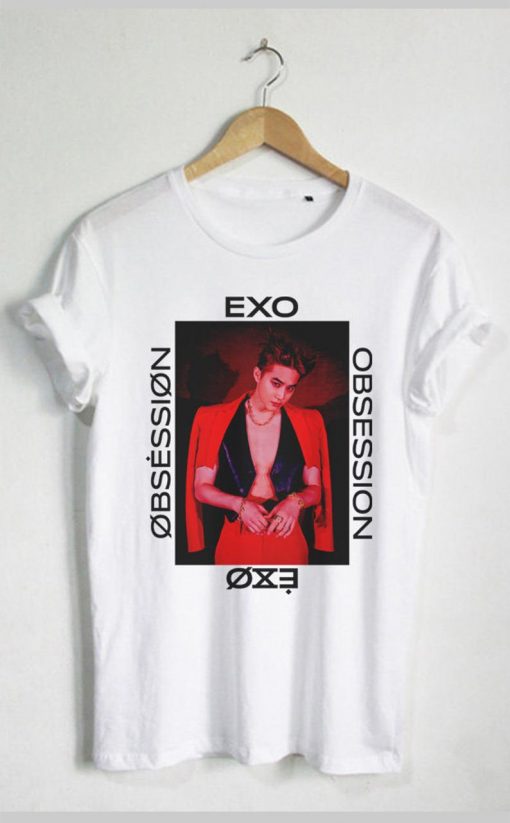 Suho EXO OBSESSION Boyband Boygroup Kpop T Shirt