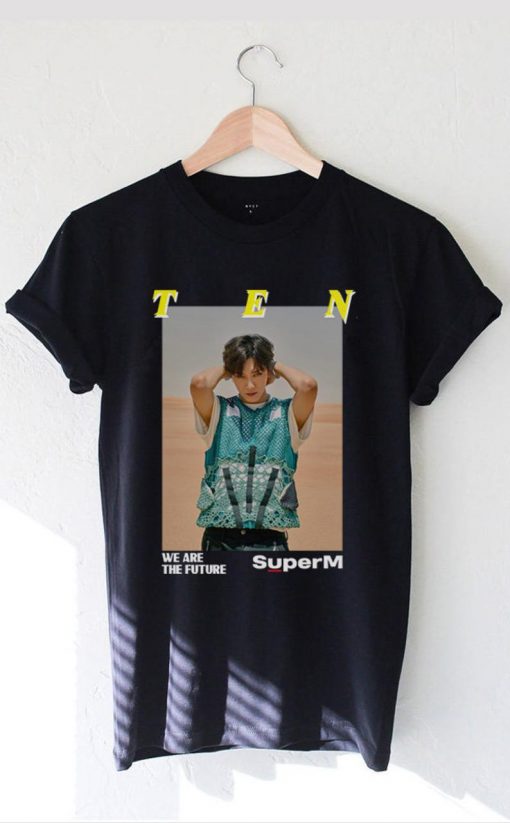 TEN SUPER M Kpop Boy Group Unisex Men Women T Shirt