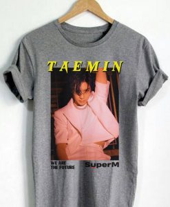 Taemin SUPER M Kpop Boy Group Unisex Men Women T Shirt