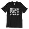 Disco DJ Legends David Mancuso Nicky Siano Larry Levan Frankie Knuckles T-Shirt
