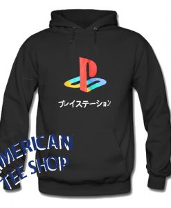 Playstation Japanese Katakana Hoodie