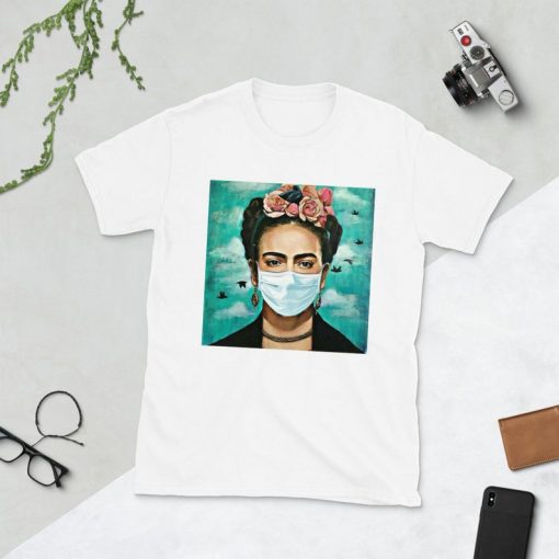 Frida Kahlo Face Mask T Shirt