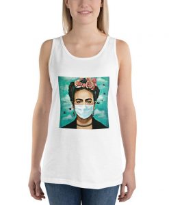 Frida Kahlo Face Mask Tank Top