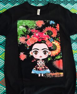 Frida Kahlo Floral T Shirt